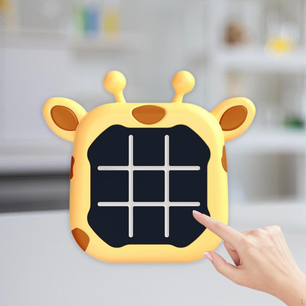 Toe Bolt Game Board Ages 3+ Animal Themed for Kids and Adults Family Entertainment Handheld
