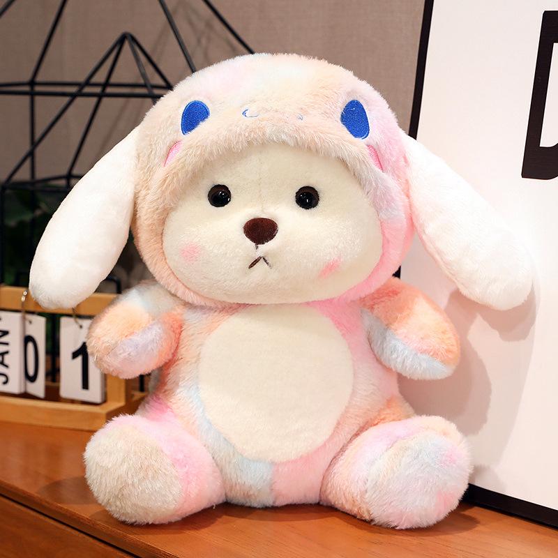 Cute Bear Doll Plush Toy for Girls - Perfect Birthday Gift & Best Friend Hug Pillow