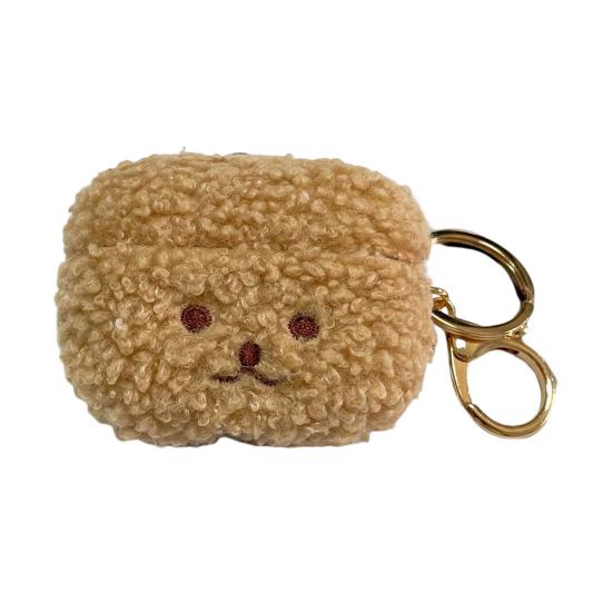 Kopfhörerkissen, bestickt, vollständiger Schutz, Plüsch, Bluetooth-kompatible Ohrhörer-Abdeckung für AirPods Pro