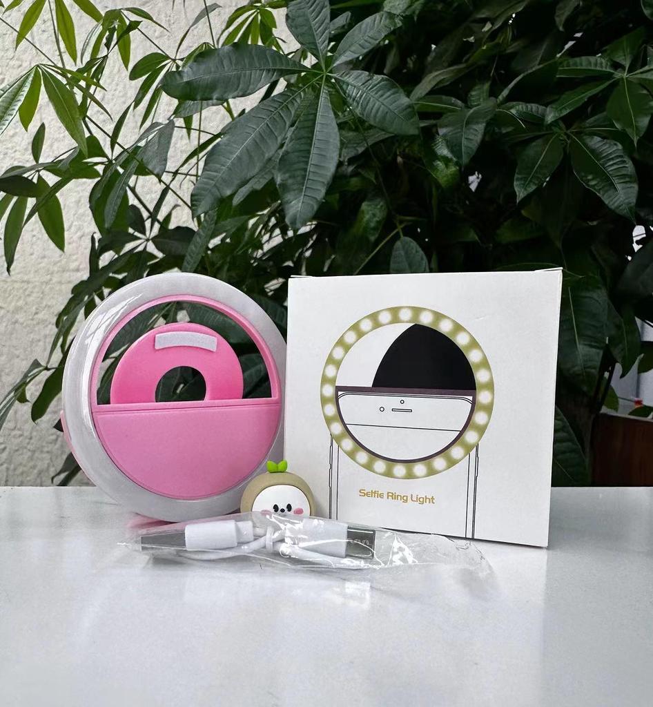 RK-12 Dobíjecí LED Mobilní Telefon Krása Selfie Přisvětlení