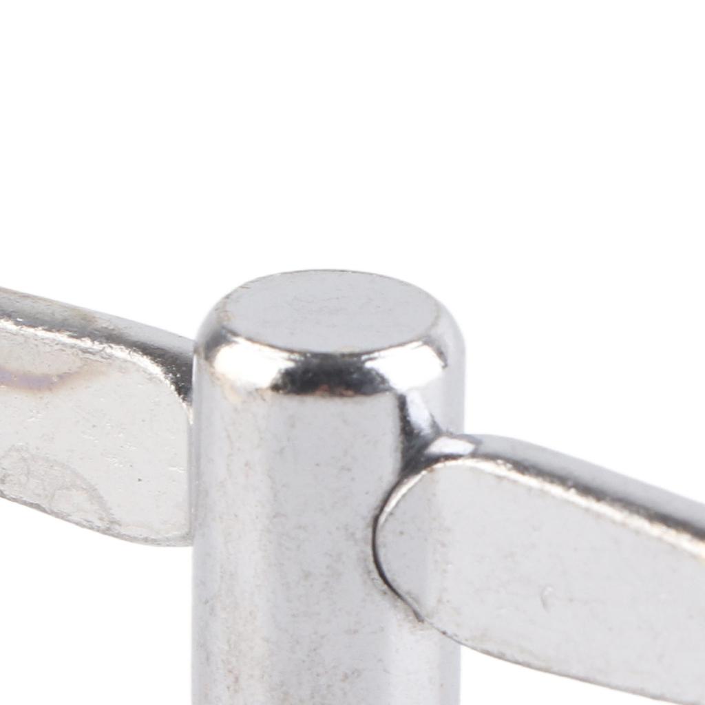 T Drum Key Metal High Speed Rotation Wear Resistant Portable Universal Drum Tuning Key