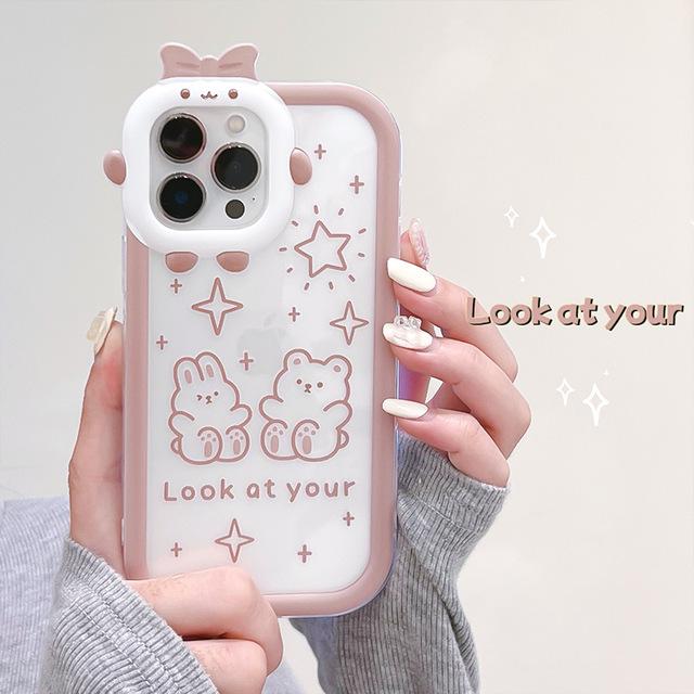 Kleine Monster weiche Silikon Handytasche für Iphone 13 11 12 14 Pro Max X Xr Xsmax Se 2022 2020 6 7 8 Plus stoßfeste Rückseite Abdeckungen