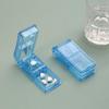 1pc cortador de pílula caixa de medicina pílula corte divisor drogas tablet cortador divisor caixa de pílula caso divisor
