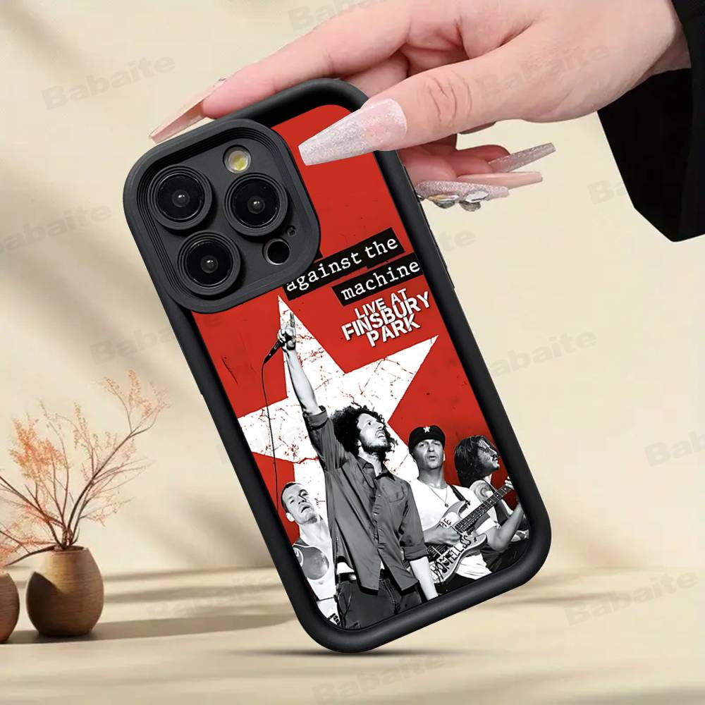 

R-Rage A-Against T-The M-Machine Band Phone Case For IPhone 17 16 15 14 13 12 11 Pro Max Plus Mini Luck Cover iPhone 14 pro