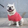 Dog Shirts Striped Cotton Clothes Pet Breathable Stretchy Soft Shirt for Small Medium Large Boy
