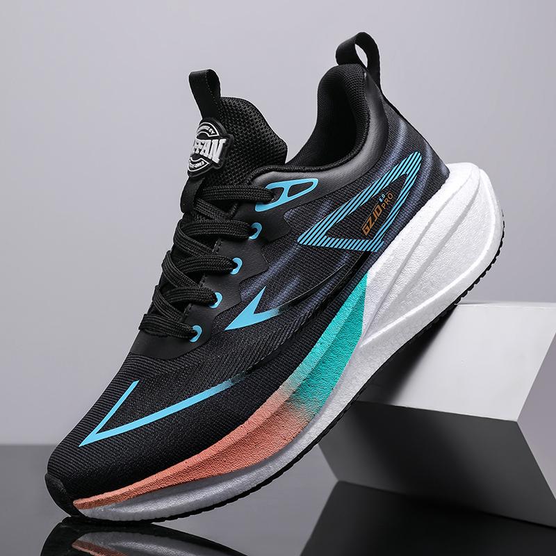 Men's Running Shoes Luxury Shoes Outdoor Sneakers Race Breathable Mesh Couple Off-road Cushioning Trainer Shoes Non-Slip Fashion