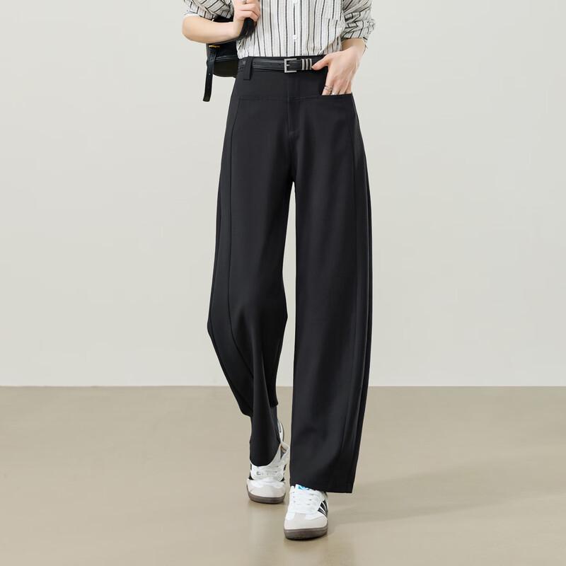 ESE-Y Women s High-Waist Slim Banana Pants 28