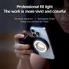 MagSafe Smartphone Camera Shutter Grip Bluetooth Selfie Handle Camera Photo Stabilizer with Fill Light for Iphone Android