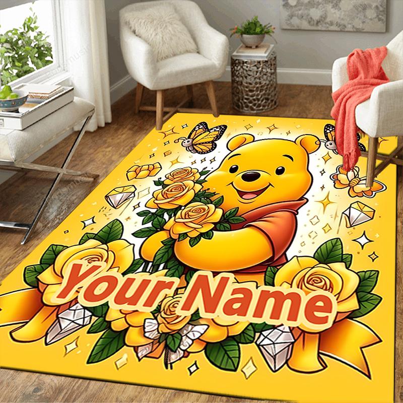 Custom 1Pc Piglet'S Sunny Adventure Rug Office Carpet Indoor Outdoor Entrance Doormat Nonslip Soft And Comfortable Living Room D916347
