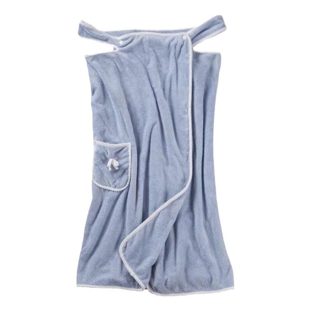 Univerzální župan Thick Coral Fleece Sling Sling. Vhodné pro ženy i dospělé. Měkký a savý župan. Lze Nosit Jako Osušku