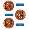 Logic Chess Track Game - Interactive 2-Player Strategy Game, Smooth & Durable Chess Board for Family Fun