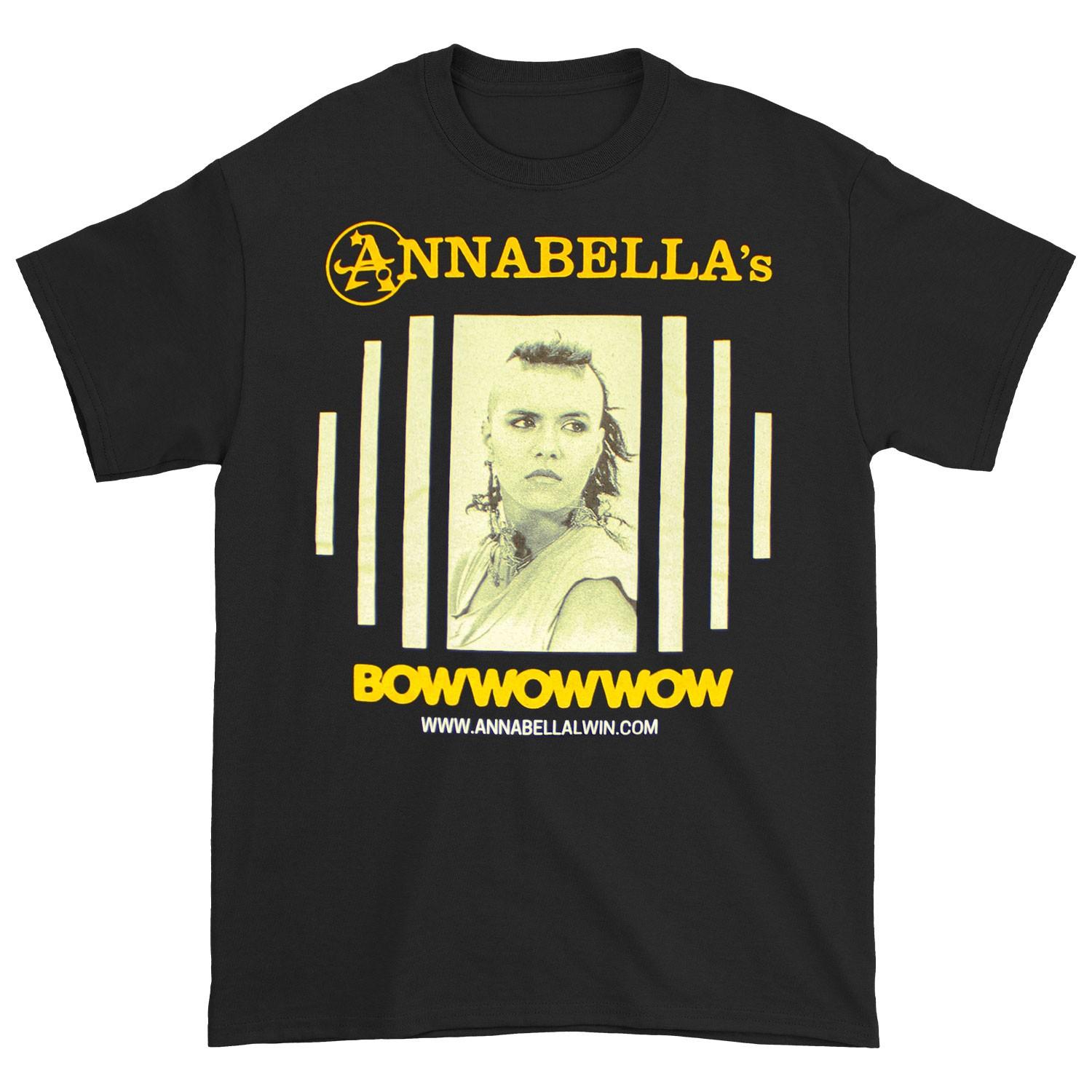 Men s Bow Wow Wow Annabella T-Shirt Mens Womens Tees Top Black XL