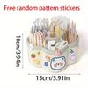 1 Plum Blossom-shaped Pen Holder Storage Box, Cosmetic Storage Box, Can Store Stationery, Makeup Brushes, Lipstick, Eyebrow Pencil