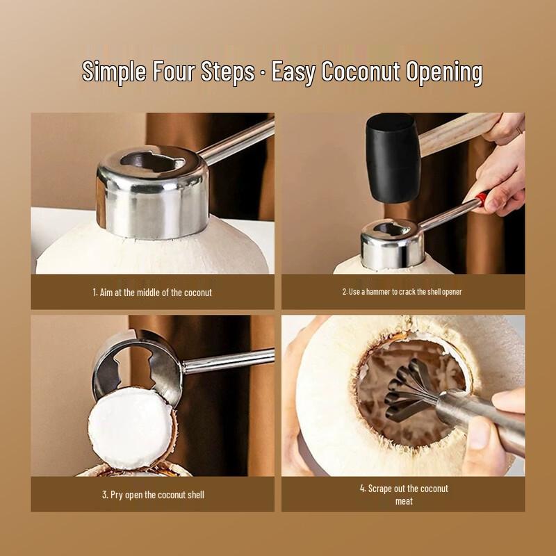 Magic Kitchen Coconut Opener Tool