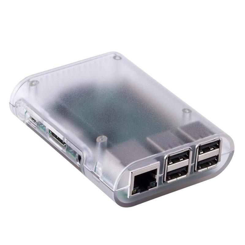

Для Raspberry PI 3 модель B Корпус Кришка Корпус Корпус із пластику ABS Корпус для Raspberry Model B+ прозорий