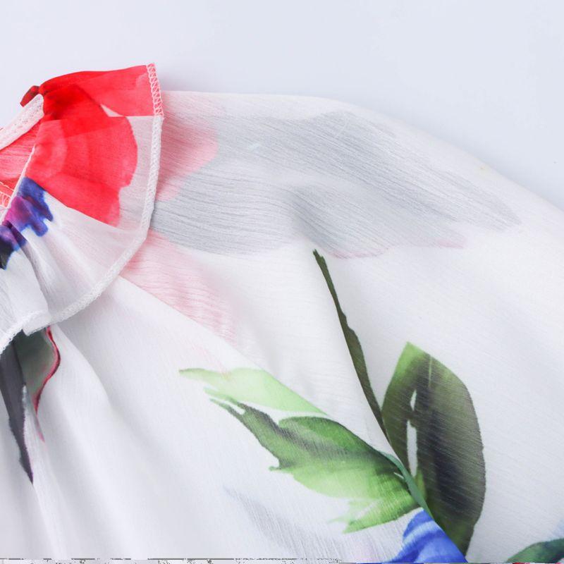 Jnleaog Spring New Arrival Women's Clothing Fashion Style French Fashion Design Temperament Leisure Loose Print Shirt