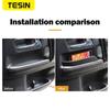 TESIN ABS Car Door Armrest Grab Handle Storage Box Organizer Tray Stowing Tidying Interior Accessories for Toyota 4Runner
