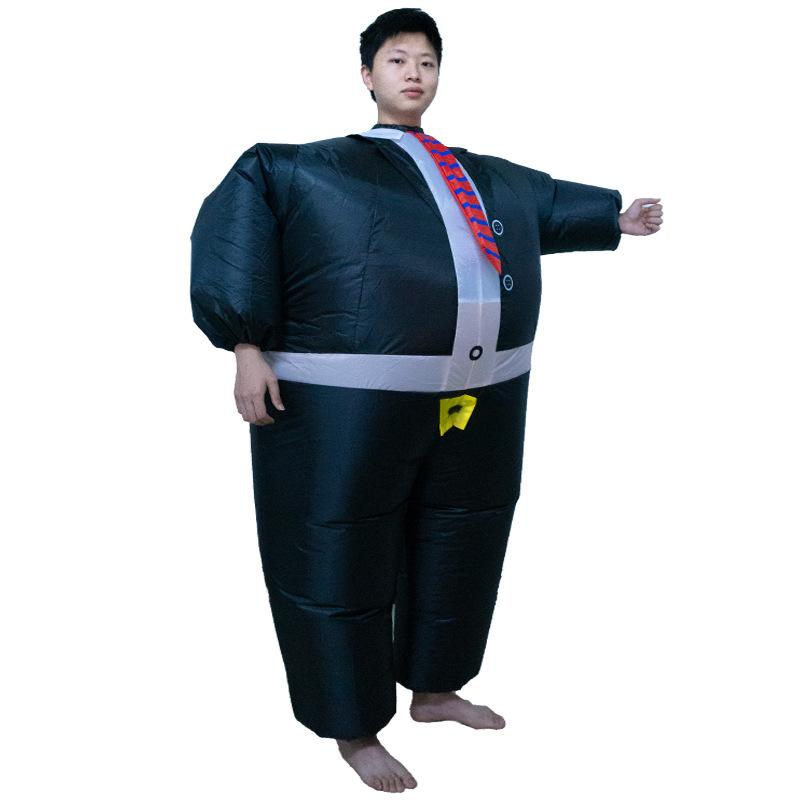 Sumo Inflatable Clothes Suit Men'S Party Party Funny Performance Props Activity Parent-Child Male Boss Inflatable Clothes