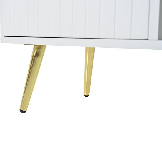 Shoes Organizer Shoe Cabinet with Storage Space, Padded Bench And Backrest, Holder Shelf Metal Handles Solid Legs