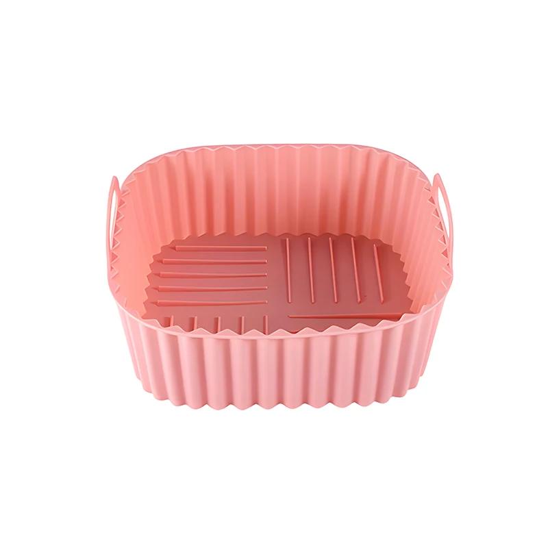 Silikon-Luftfritteusenmatte, Ofen-Backkorb, verdickte, hochtemperaturbeständige Backform, Silikon-Backblech, Küchenwerkzeuge