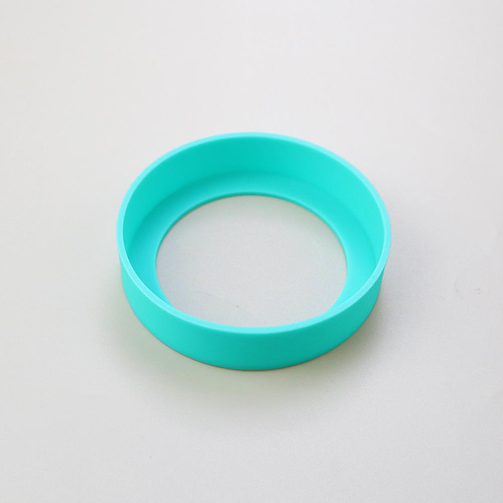 28 Colors 8.0CM Silicone Cup Bottom Protective Cover Cup Holder 80MM Thermos Cup Base Protective Case  Cup Bottom Cover озеро зеленый