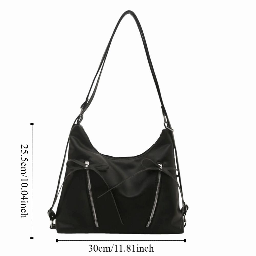 Korean New Style Bowknot Shoulder Bag Large Capacity Bow Crossbody Bag Bow Tote Bag  Outdoor