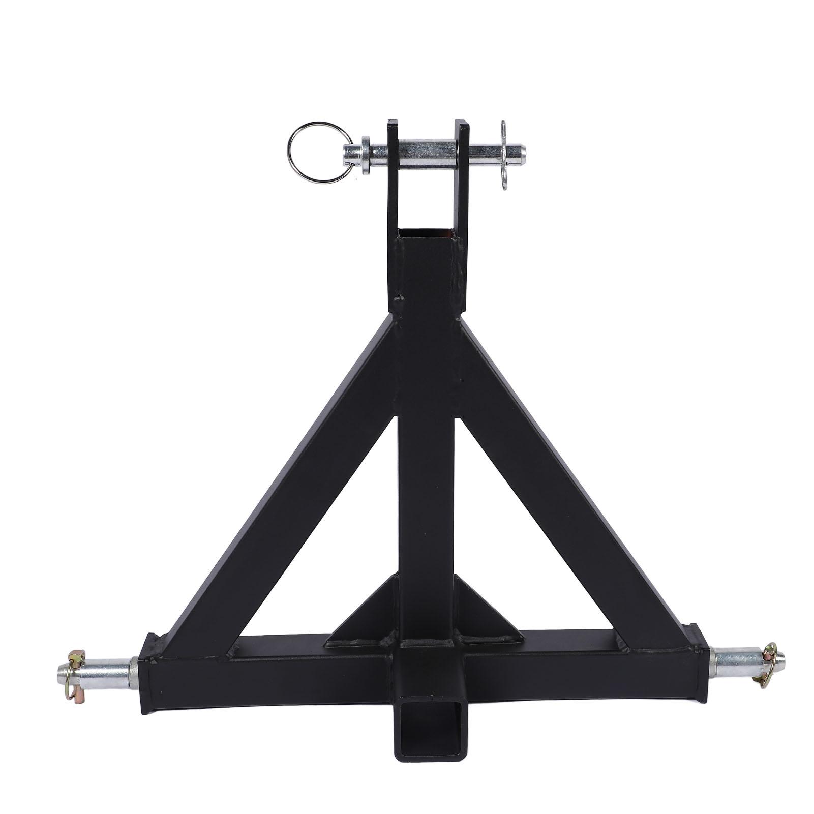 

3-точечная сцепка для прицепа 2-дюймовый приемник Быстросъемная сцепка 3000 фунтов Тяговое усилие Сверхмощная стальная сцепка-дышло для трактора Адаптер для