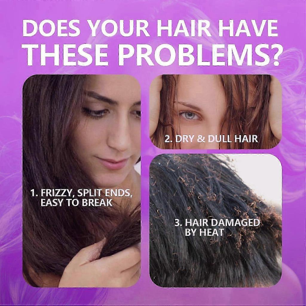 Anti-frizz Hair Serum Spray, Frizz Control Hair Serum for Frizzy, Dry & Damaged Hair - Nourishes and Repairs Hair for Shine and Softness
