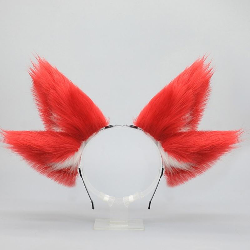 Beast Ear Headbands Halloween Maid Hairhoop Role Playing Styling Hairdband Costume Accessories Cosplay Headpiece