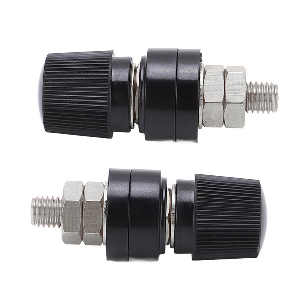 5pcs M8 Terminal Post Nickel Plated Brass Inverter Terminal Connector for Welding NaMachinery