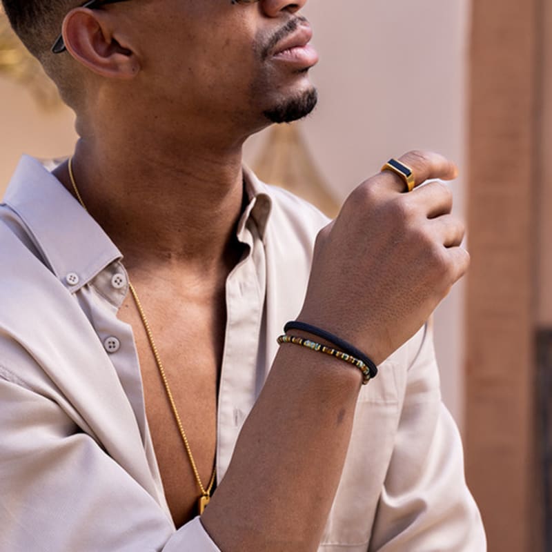 

PIG & HEN Регульований браслет Brontide - Нагоя X Золотий L