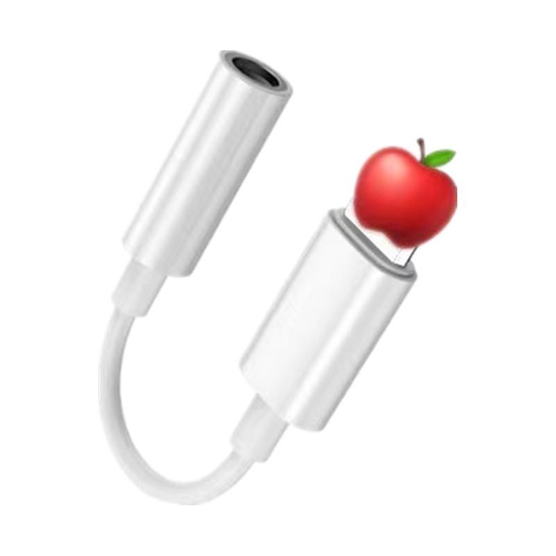 Apple Lightning to 3.5mm Adapter Cable: Dual Function for Audio & Microphone