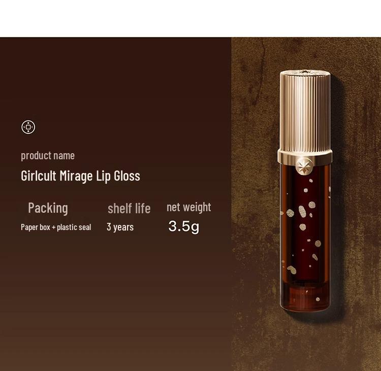 Girlcult Phantom Mirror Water Light Lip Gloss – Materia Medica Series Miaojiang Witch Edition.