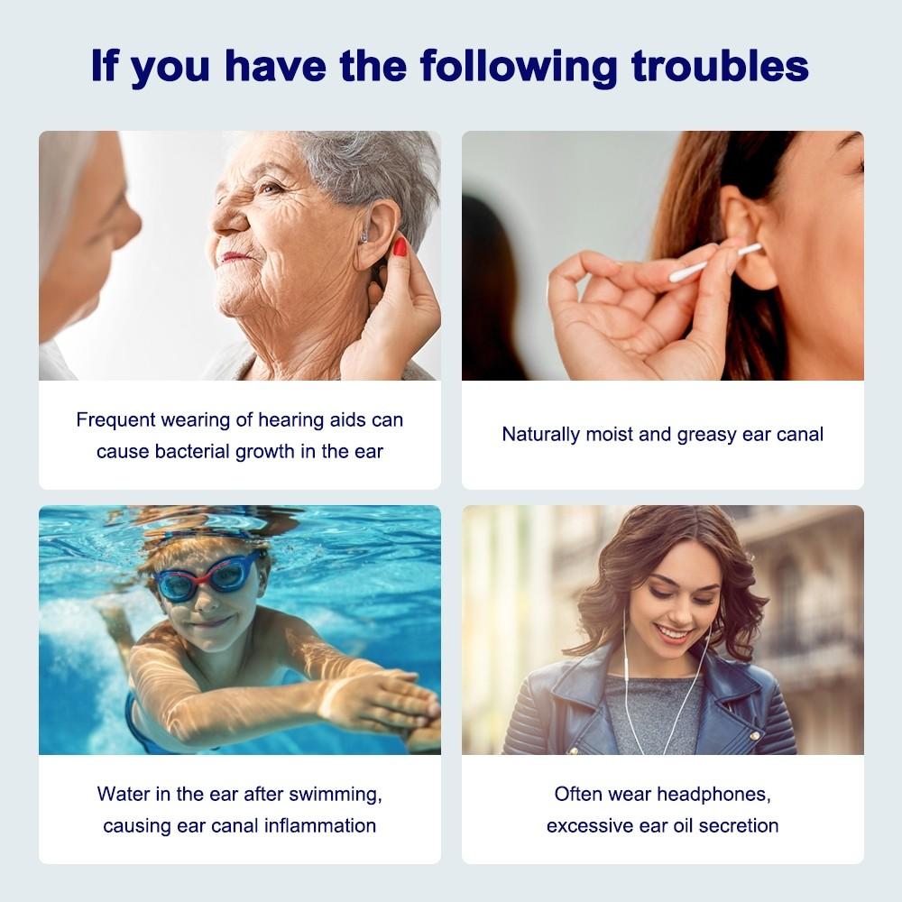 Multifunktionaler Elektrischer Ohrwasserreiniger Ohrenschmalz Ohrenschmalz Entfernung Spülsystem Haushalt Tragbares Ohrreinigungsgerät