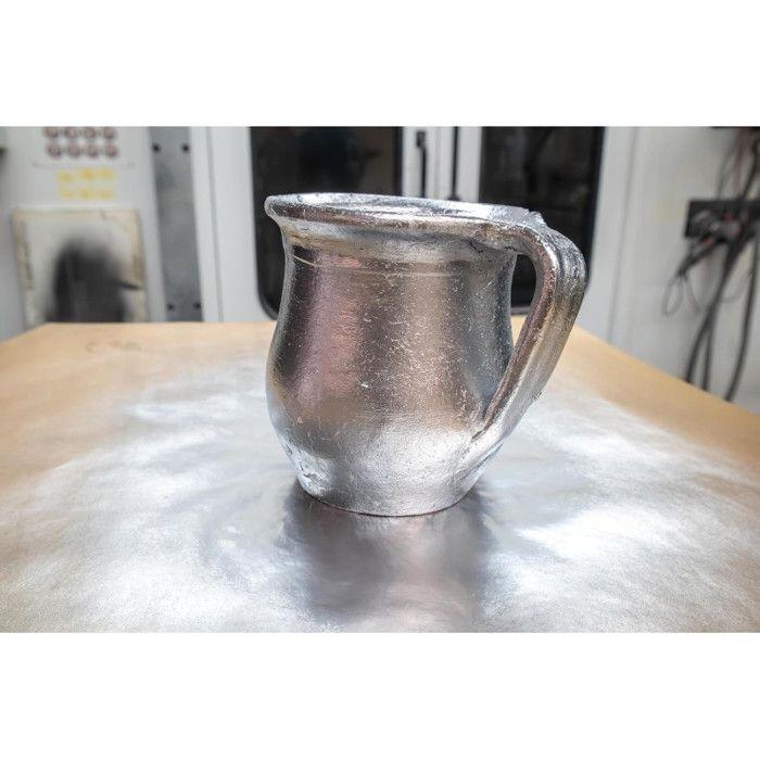 Bombe de peinture - APP - Effet chrome - 400ml - Séchage rapide - Couvrance élevée