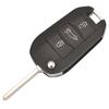 Jingyuqin Flip Remote Smart Car Key For Citroen C3 C4 Cactus Hella For Peugeot 208 301 508 5008 Expert 434MHZ ID46 PCF7941A Chip