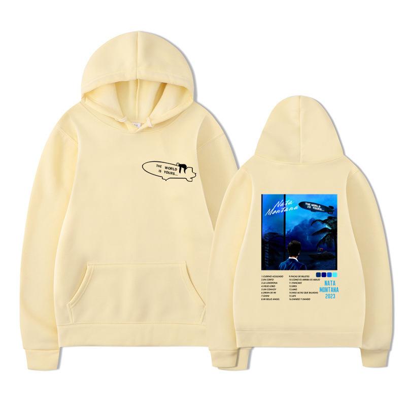 Natana Cano Nata Montana Sweatshirts for Men and Women Sweatshirt Print Unisex Hip Hop Style Autumn Winter Tops Clothes