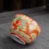 Jingdezhen Ancient Style Handmade Retro Enamel Master Single Dragon and Phoenix Pair Tasting Cup Tea Set