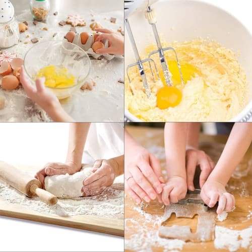 Shnmersy Halloween Cookie Cutter, Stainless Steel Biscuit Molds, 1 Piece/Set of 6, Cat, Spider, Ghost, Pumpkin, Hat, and Bat Shapes, Baking Tools, DIY