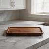 Easy To Clean Serving Tray Wooden Tray Thoughtful Size