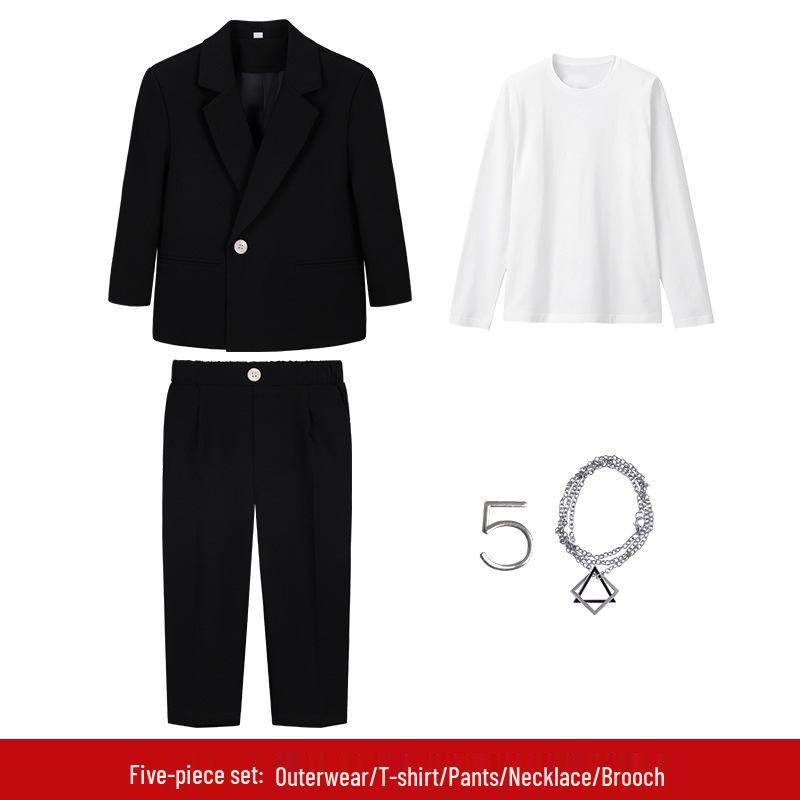 Stilvoller Britischer Casual Blazer für Jungen – Perfekt für Laufsteg, Fotografie, Auftritte und Geburtstage