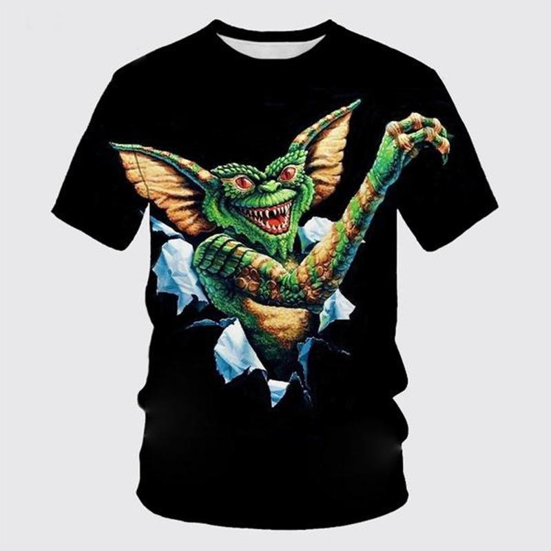 

Новая мода комедийный фильм мультфильм гремлины 3D принт мужские женские футболки летние забавные крутые уличные футболки унисекс в стиле Харадзюку 4XL