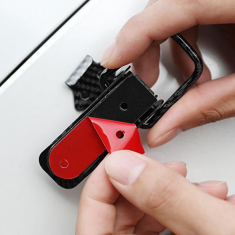 1 Paar Auto Stoßstangen Clip Haken Befestigungsclip Universeller Sicherheits Haken Schloss Clip Kit