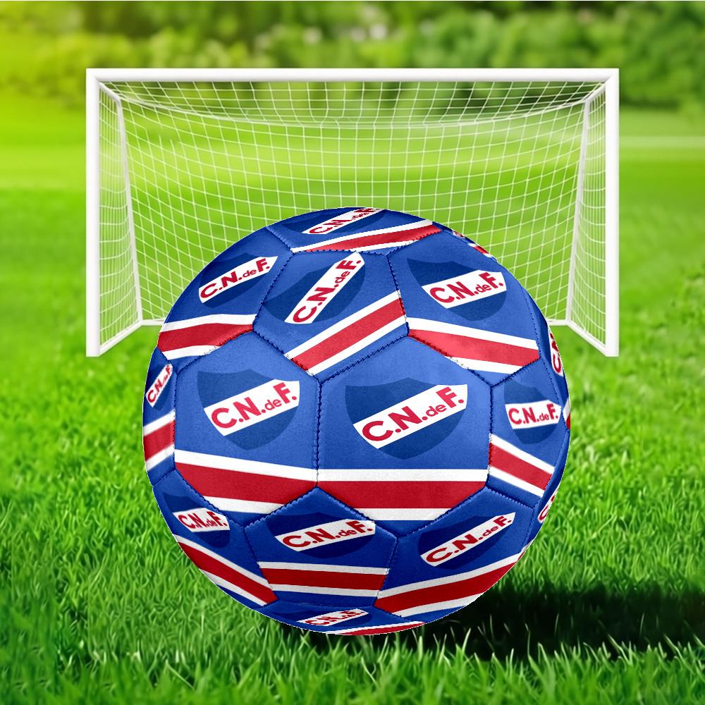 Montevideo Crest Design Size 5 Soccer Balls, Anti-Slip, Protective Football, Outdoor Sport, Practice Games, Birthdays Gift Suitable for fan