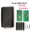 SKE11E-01+6A chip+433.92Mhz Car Smart Remote Key Fob for Mazda 3 6 MX-5 MIATA CX-9 CX-3 CX-5 CX-30 Axela CX-4 CX-8 CX9 2019-2023