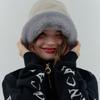 PERSIANCAT GOLF Women'S Fur Bucket Hat With Thermal Patches