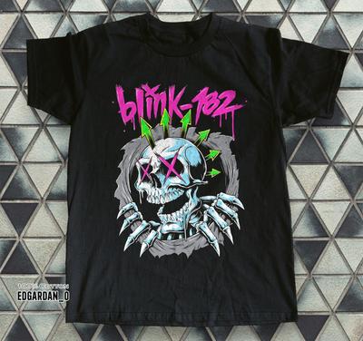 Blink-182 American Band Pop Punk Music Black Unisex T-Shirt S-5XL