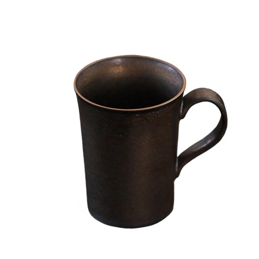 Creative Vintage Ceramic Cup, Personality 200-280ml , For Afternoon Tea, Milk Tea, Mug, Minimalist Style, Coffee Cup,  Water Cup