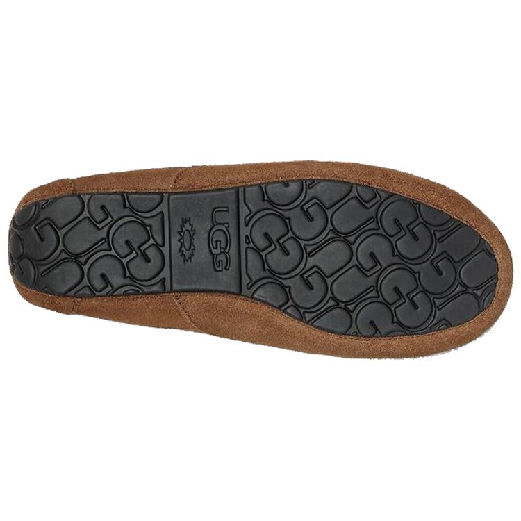 UGG Zapatos Casuales Bajos Planos Zapatos de Hombre Marrón 1115149-CHE