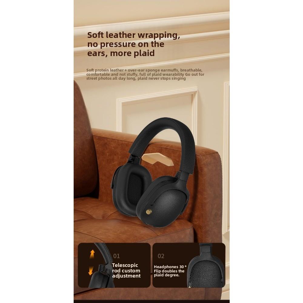 Retro Style M19 Headset Wireless Headset Bluetooth 5.4 Mobile Phone